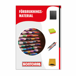 Skylt "FÖRBRUKNINGSMATERIAL"