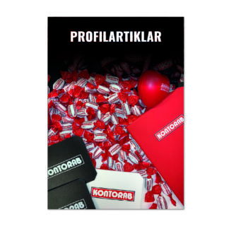 Skylt "PROFILARTIKLAR 2"
