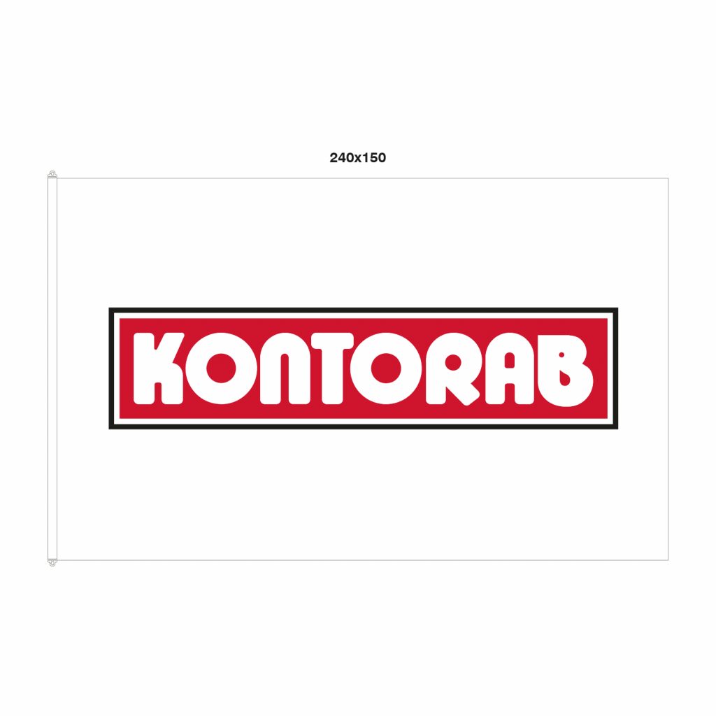 Kontorab Flagga 240X150CM