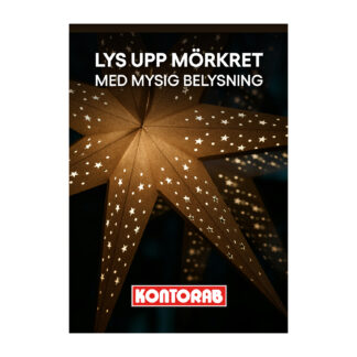 Skylt "Belysning" - 50x70cm