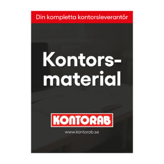 Skylt "Kontorsmaterial"
