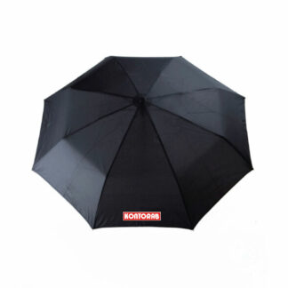 Kontorab paraply hopfällbart automatisk svart