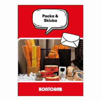 Skylt "PACKA & SKICKA"